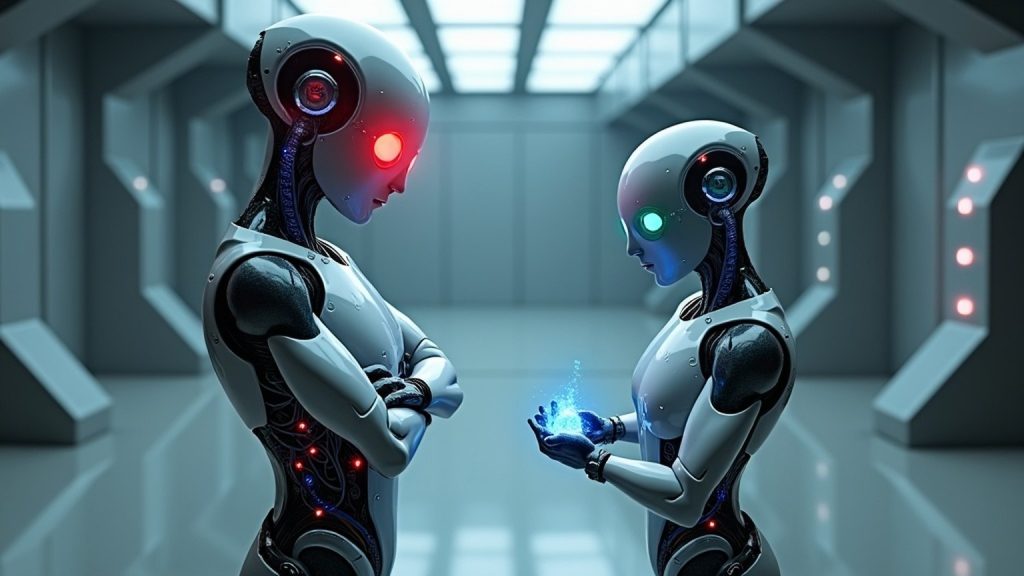 AI Facing off